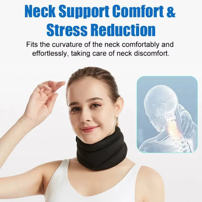 Breathable Adjustable Anti-Snoring Neck Brace Vertebra and Neck Protector Relieve Cervical Pain Sleeping Cervicorrect Neck Brace